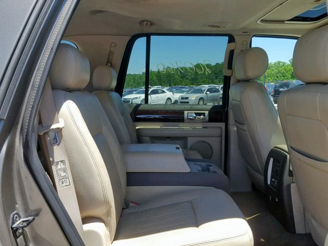 5LMFU27R14LJ08347 - 2004 LINCOLN NAVIGATOR TAN photo 6