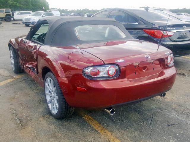 JM1NC25F560101713 - 2006 MAZDA MX-5 MIATA BROWN photo 3