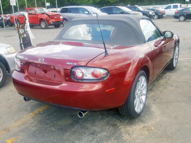 JM1NC25F560101713 - 2006 MAZDA MX-5 MIATA BROWN photo 4