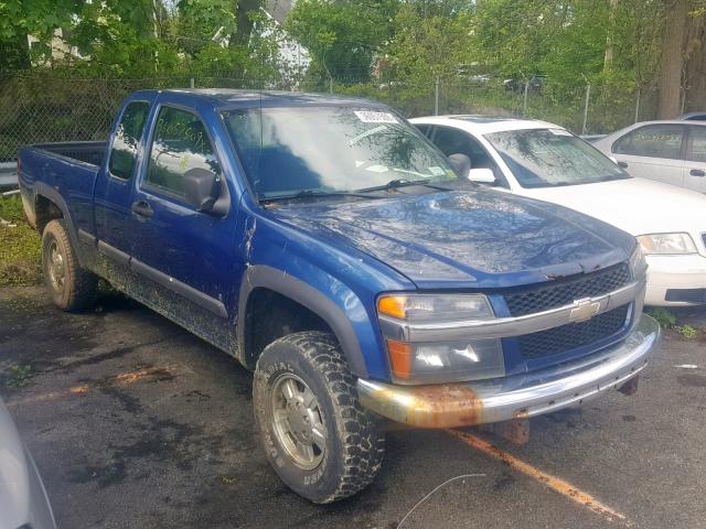 1GCDT196368136140 - 2006 CHEVROLET COLORADO BLUE photo 1