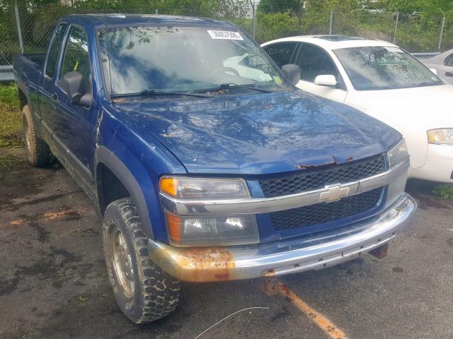 1GCDT196368136140 - 2006 CHEVROLET COLORADO BLUE photo 9