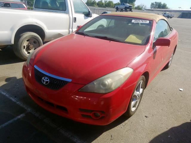 4T1FA38P27U111920 - 2007 TOYOTA CAMRY SOLARA SE  photo 2