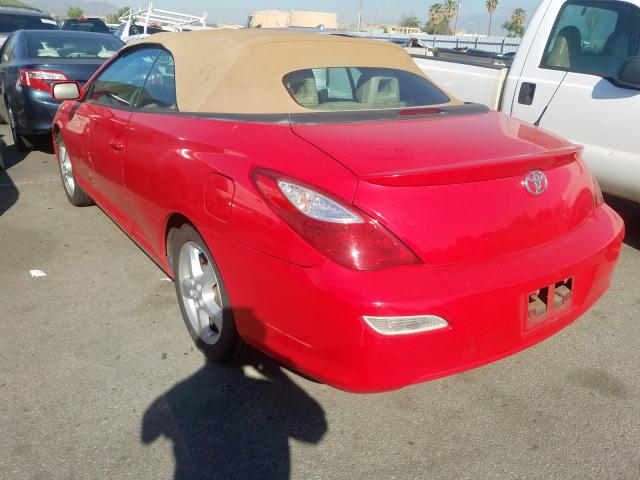 4T1FA38P27U111920 - 2007 TOYOTA CAMRY SOLARA SE  photo 3