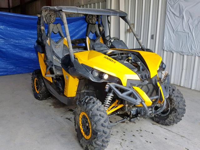 3JBPVLP13EJ000471 - 2014 CAN-AM MAVERICK 1 YELLOW photo 1