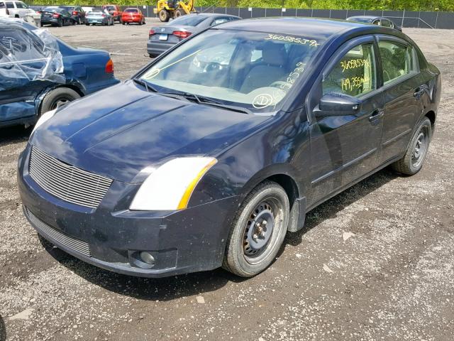 3N1AB61EX8L649169 - 2008 NISSAN SENTRA 2.0 BLACK photo 2