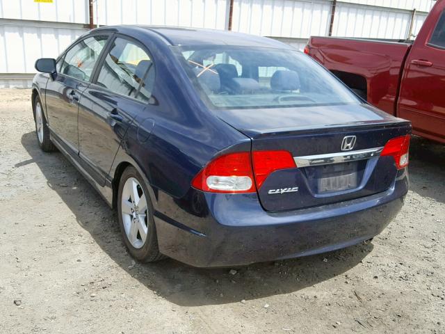 19XFA1F60AE033744 - 2010 HONDA CIVIC LX-S أزرق صورة 3