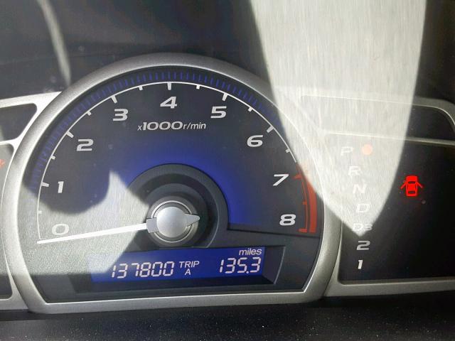 19XFA1F60AE033744 - 2010 HONDA CIVIC LX-S أزرق صورة 8