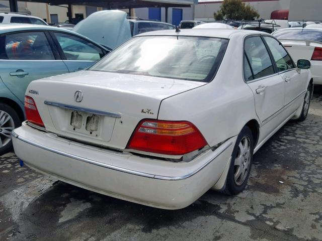 JH4KA96672C014418 - 2002 ACURA 3.5RL WHITE photo 4