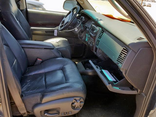 1B4HS58N72F188538 - 2002 DODGE DURANGO SL BLUE photo 5