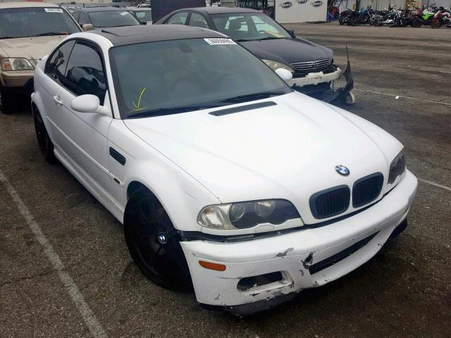 WBSBL93473JR22520 - 2003 BMW M3 WHITE photo 1