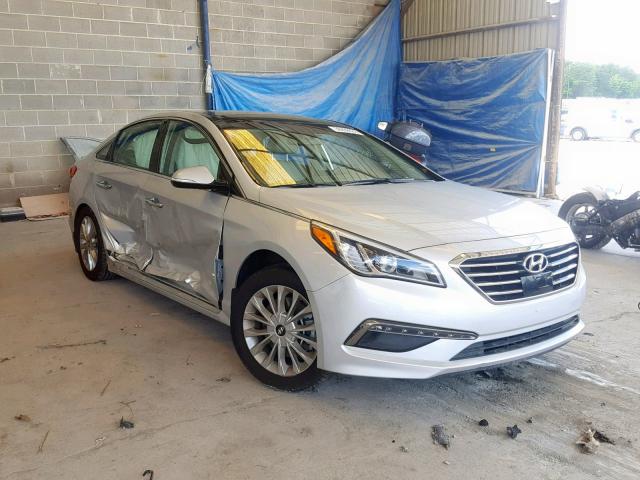 5NPE34AF2FH023394 - 2015 HYUNDAI SONATA SPO SILVER photo 1