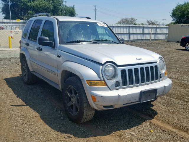 1J4GL58K66W280144 - 2006 JEEP LIBERTY LI SILVER photo 1