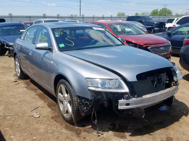 WAUDH74F08N117381 - 2008 AUDI A6 3.2 QUA GRAY photo 1