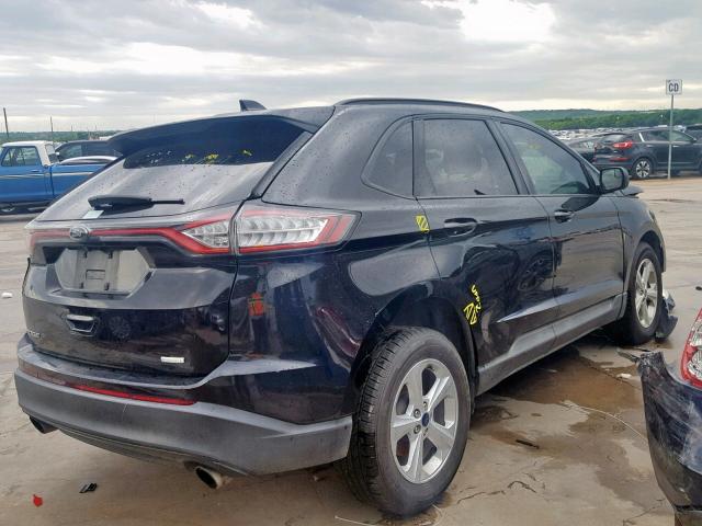 2FMPK3G96GBB10814 - 2016 FORD EDGE SE BLACK photo 4