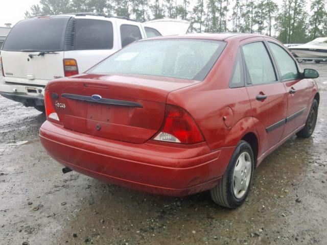 1FAFP33P63W312766 - 2003 FORD FOCUS LX BURGUNDY photo 4