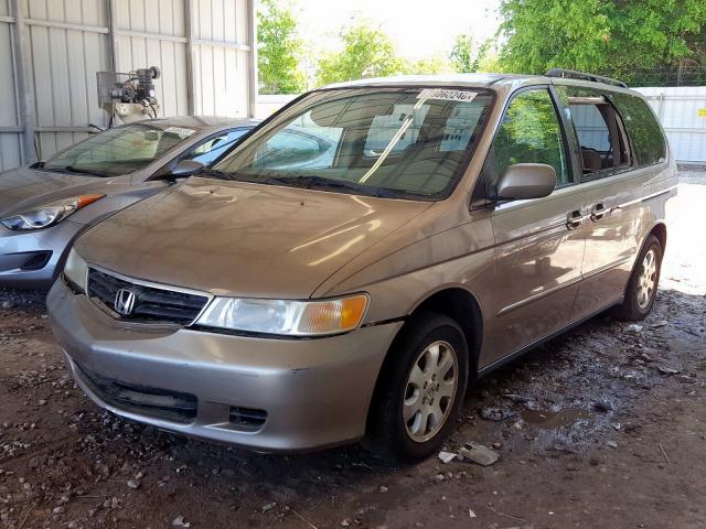 5FNRL18814B144517 - 2004 HONDA ODYSSEY EX  photo 2