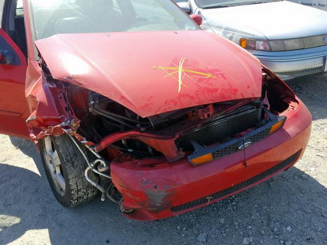 3FAHP39553R153529 - 2003 FORD FOCUS SVT RED photo 9