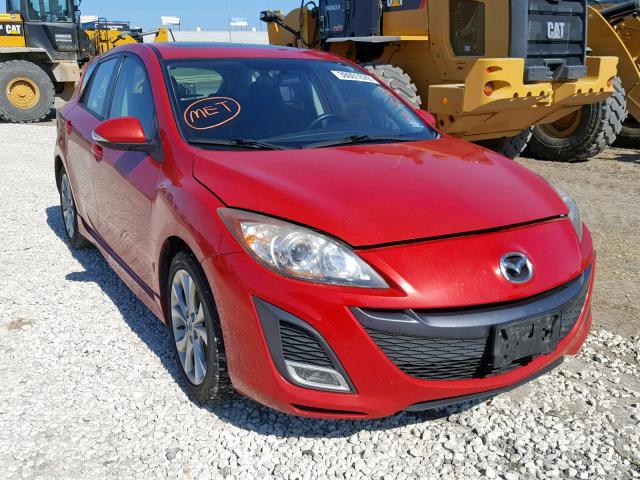 JM1BL1H6XA1113612 - 2010 MAZDA 3 S RED photo 1