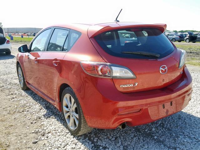 JM1BL1H6XA1113612 - 2010 MAZDA 3 S RED photo 3