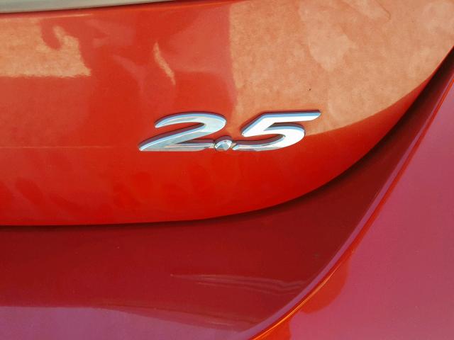 JM1BL1H6XA1113612 - 2010 MAZDA 3 S RED photo 9