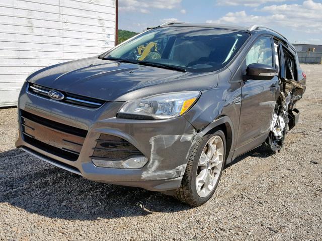 1FMCU0JX0GUA35424 - 2016 FORD ESCAPE TIT GRAY photo 2