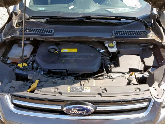 1FMCU0JX0GUA35424 - 2016 FORD ESCAPE TIT GRAY photo 7