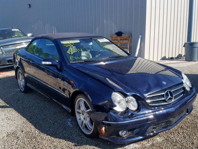 WDBTK72F99T101517 - 2009 MERCEDES-BENZ CLK 550 BLACK photo 1