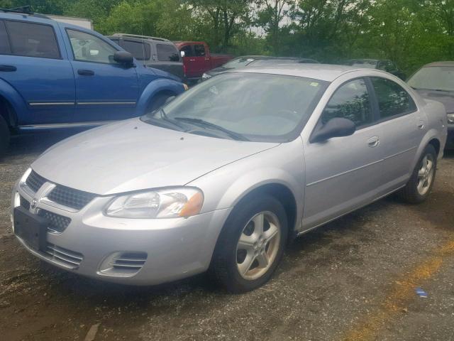 1B3EL46XX6N178357 - 2006 DODGE STRATUS SX SILVER photo 2