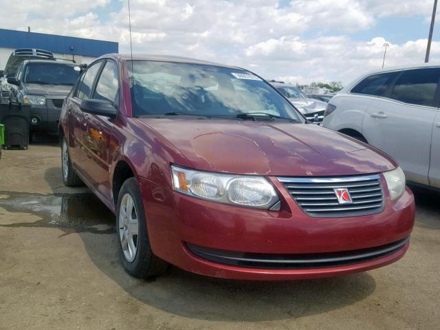 1G8AJ55FX7Z107522 - 2007 SATURN ION LEVEL RED photo 1