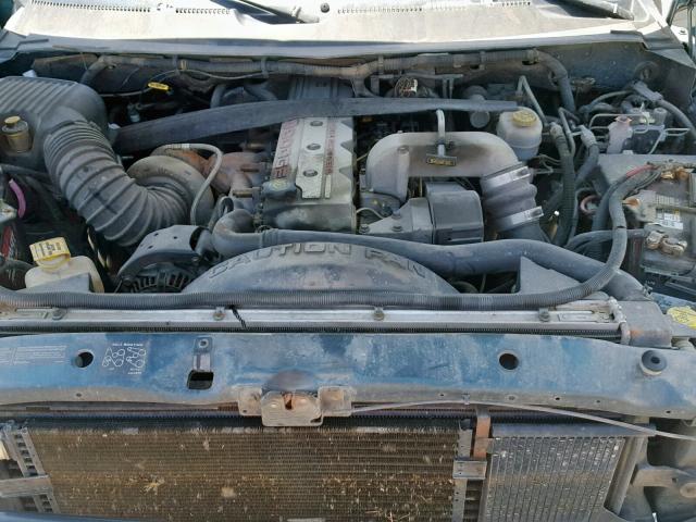 3B7KF2362XG204002 - 1999 DODGE RAM 2500 GREEN photo 7