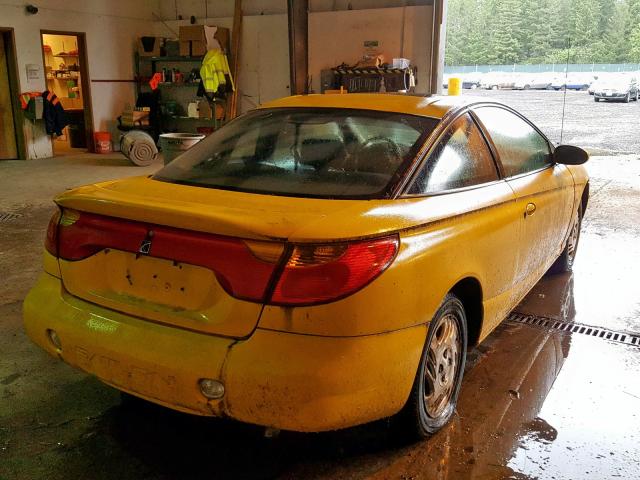 1G8ZR14701Z317195 - 2001 SATURN SC2 YELLOW photo 4