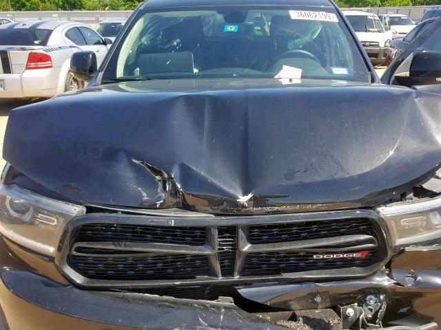 1C4RDHDG3HC798859 - 2017 DODGE DURANGO GT BLACK photo 7