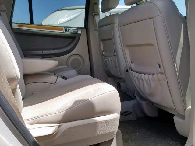 2C8GF78495R422745 - 2005 CHRYSLER PACIFICA L GRAY photo 6