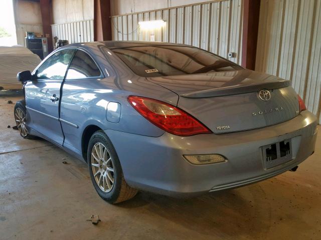 4T1CE30P38U761456 - 2008 TOYOTA CAMRY SOLA BLUE photo 3