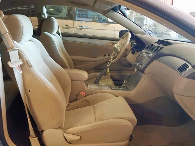 4T1CE30P38U761456 - 2008 TOYOTA CAMRY SOLA BLUE photo 5