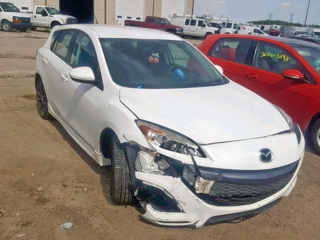 JM1BL1H60A1259503 - 2010 MAZDA 3 S WHITE photo 1