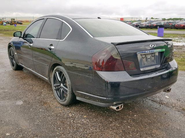 JNKBY01E56M208600 - 2006 INFINITI M45 BASE BLACK photo 3