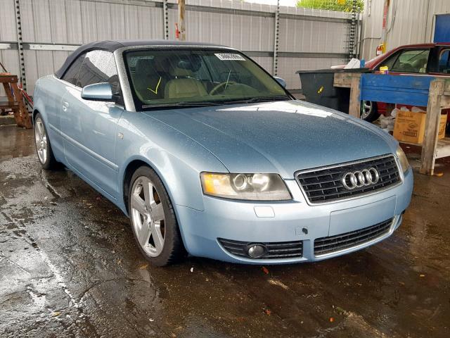 WAUBC48H56K010843 - 2006 AUDI A4 S-LINE BLUE photo 1