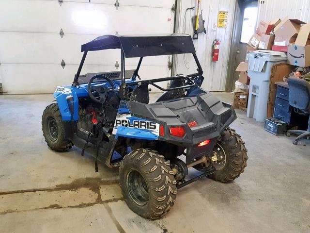 RF3YAV177FT001807 - 2015 POLARIS RZR 170 BLUE photo 3