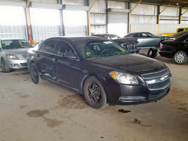 1G1ZC5EB4AF322878 - 2010 CHEVROLET MALIBU 1LT BLACK photo 1