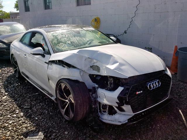 WUAPWAF5XJA903941 - 2018 AUDI RS5 WHITE photo 1