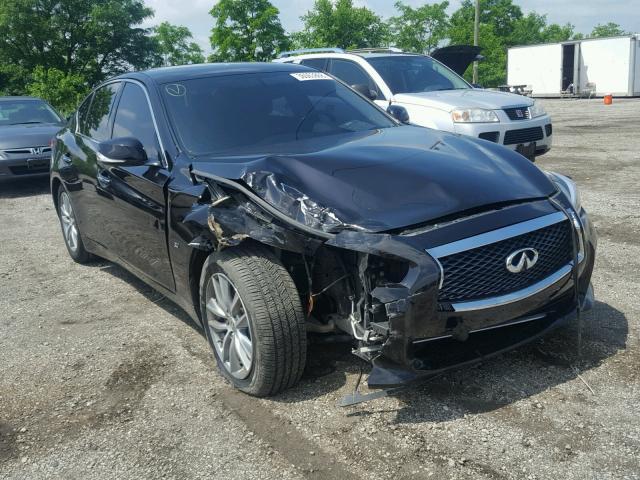 JN1BV7AR5EM690072 - 2014 INFINITI Q50 BASE BLACK photo 1