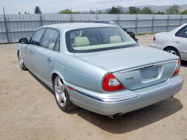 SAJWA79B36SH09978 - 2006 JAGUAR XJ8 L BLUE photo 3