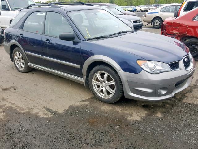 JF1GG68606H820908 - 2006 SUBARU IMPREZA OU BLUE photo 1