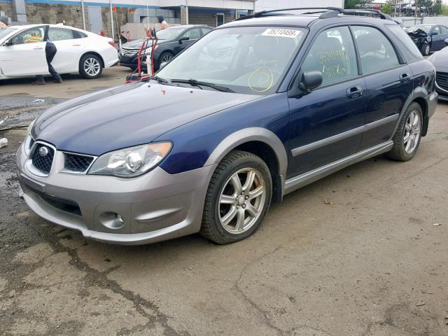 JF1GG68606H820908 - 2006 SUBARU IMPREZA OU BLUE photo 2