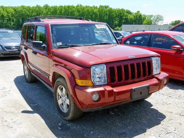1J8HG48K16C175465 - 2006 JEEP COMMANDER 红色 照片 1