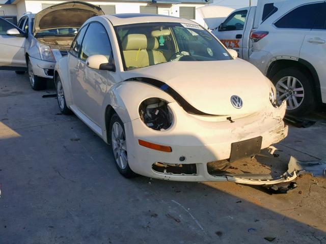 3VWRW31C79M514600 - 2009 VOLKSWAGEN NEW BEETLE WHITE photo 1