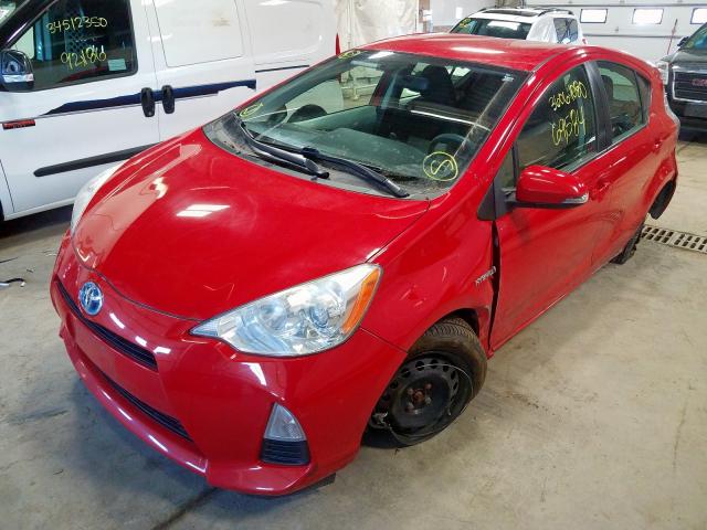 JTDKDTB38D1555915 - 2013 TOYOTA PRIUS C  photo 2