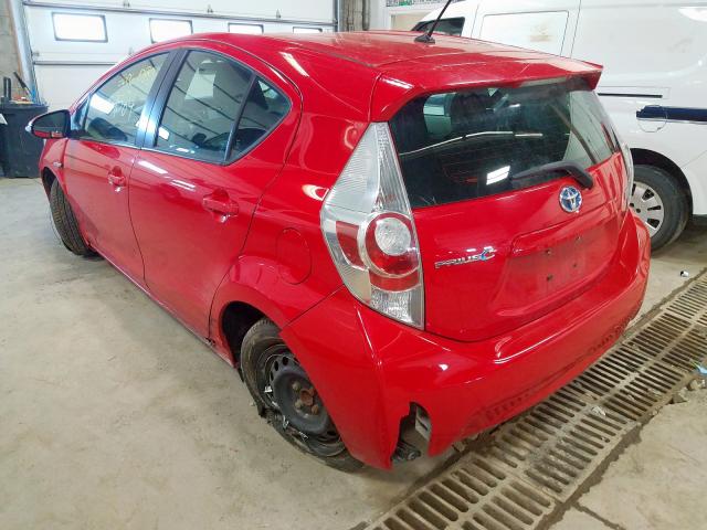 JTDKDTB38D1555915 - 2013 TOYOTA PRIUS C  photo 3