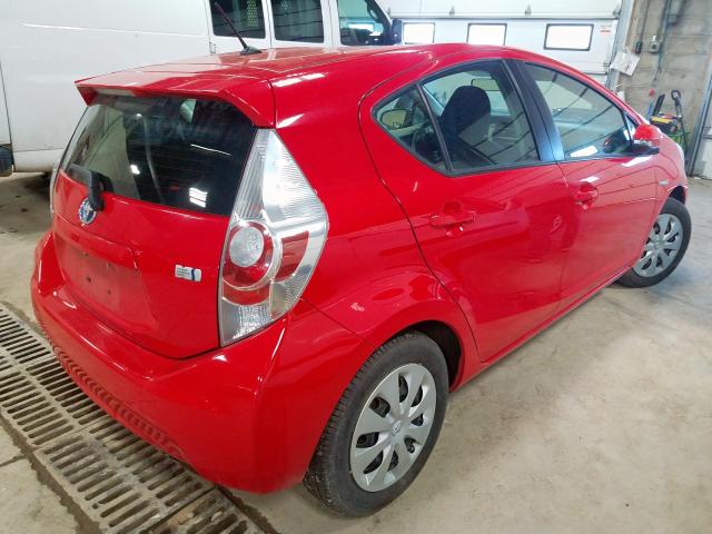 JTDKDTB38D1555915 - 2013 TOYOTA PRIUS C  photo 4